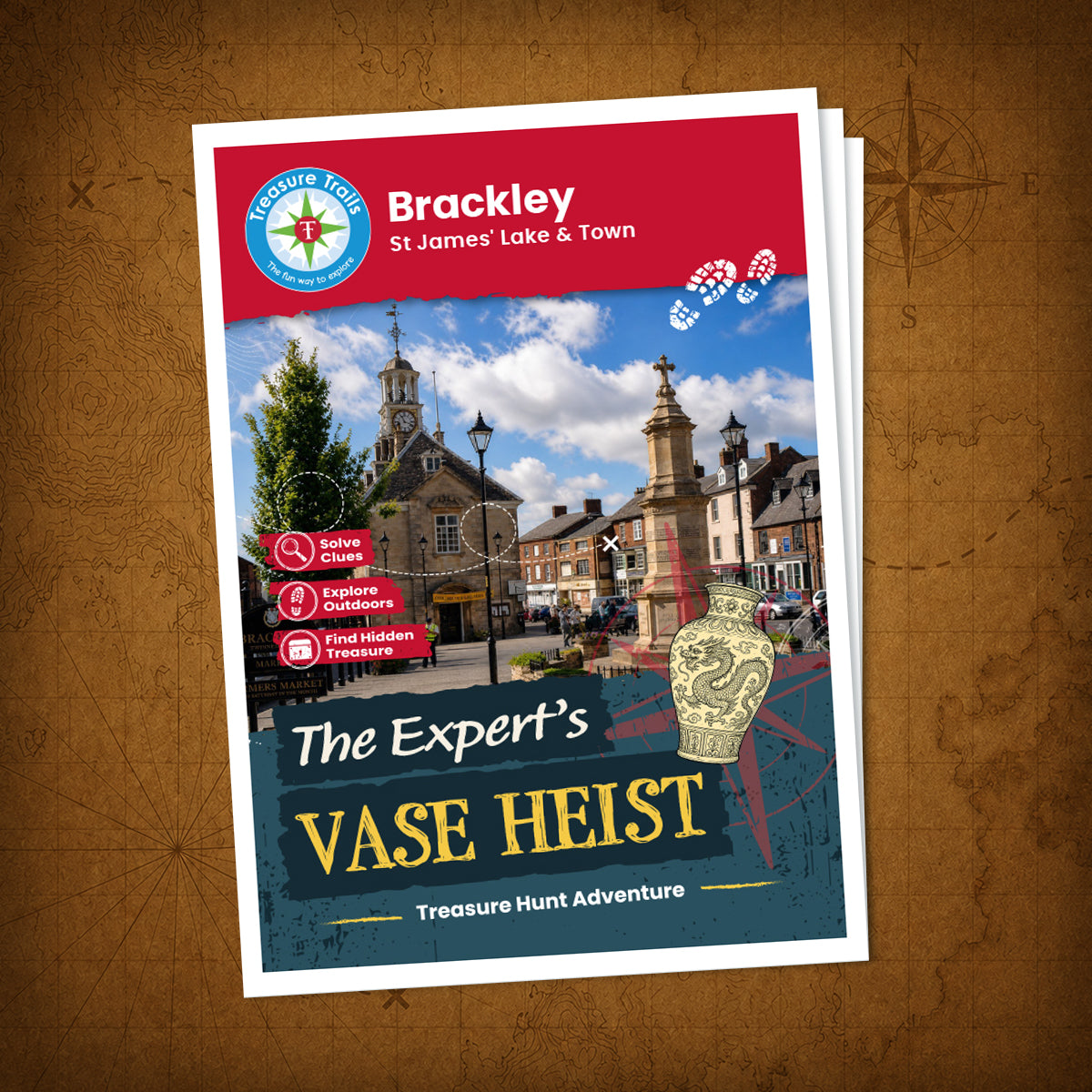 Brackley - St James' Lake & Town Treasure Trail - front cover