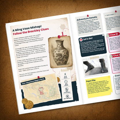 Brackley - St James' Lake & Town Treasure Trail - story page