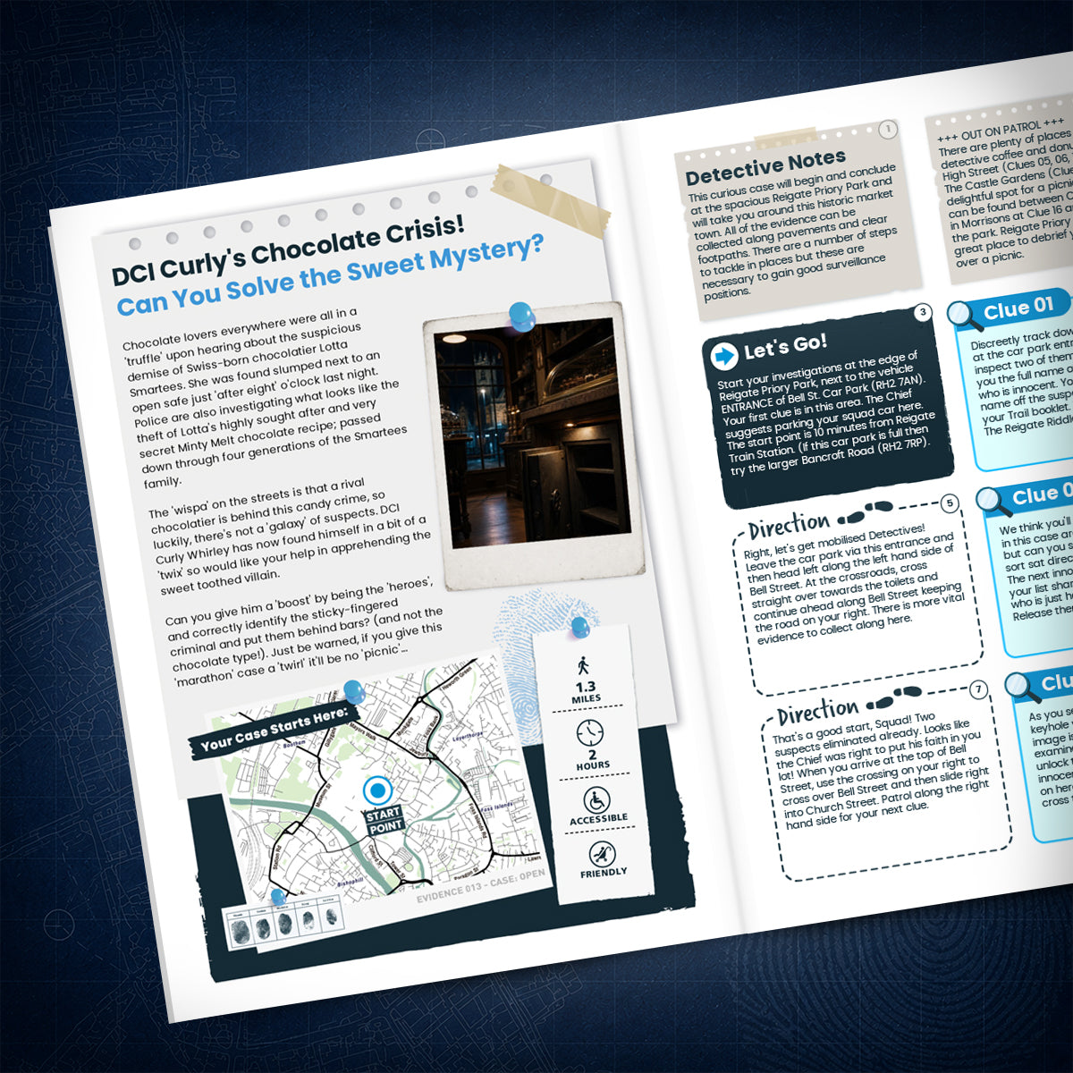 York - Chocolatey Sweet Streets Treasure Trail - story page