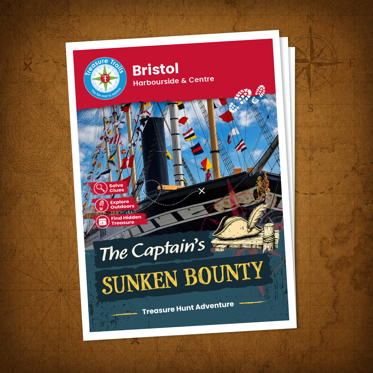 Bristol - Harbourside & Centre Treasure Trail - front cover