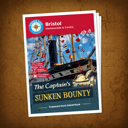 Bristol - Harbourside & Centre Treasure Trail - front cover