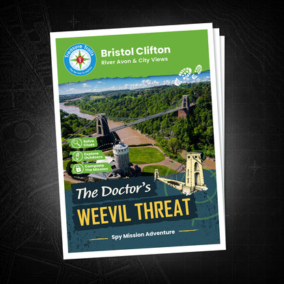 Bristol Clifton - River Avon & City Views Treasure Trail - front cover