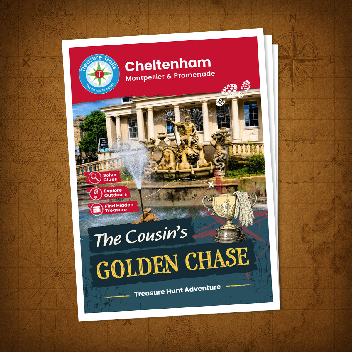 Cheltenham - Montpellier & Promenade Treasure Trail - front cover