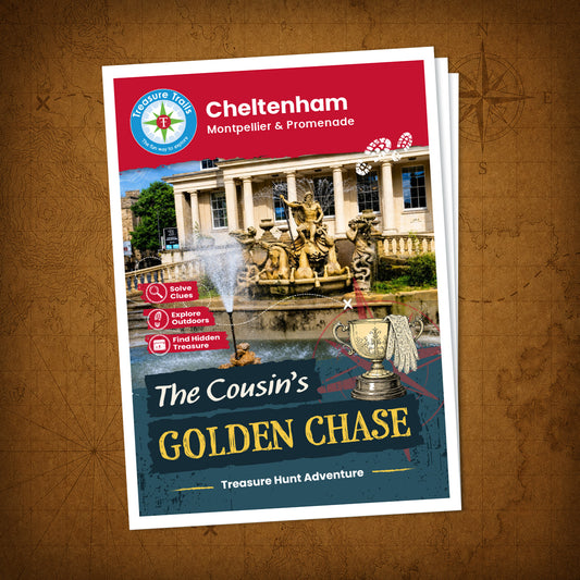 Cheltenham - Montpellier & Promenade Treasure Trail - front cover