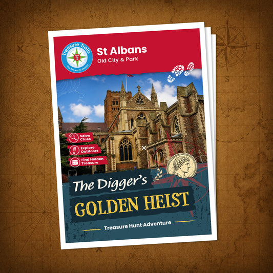 St Albans - Old City & Park Treasure Trail - front cover