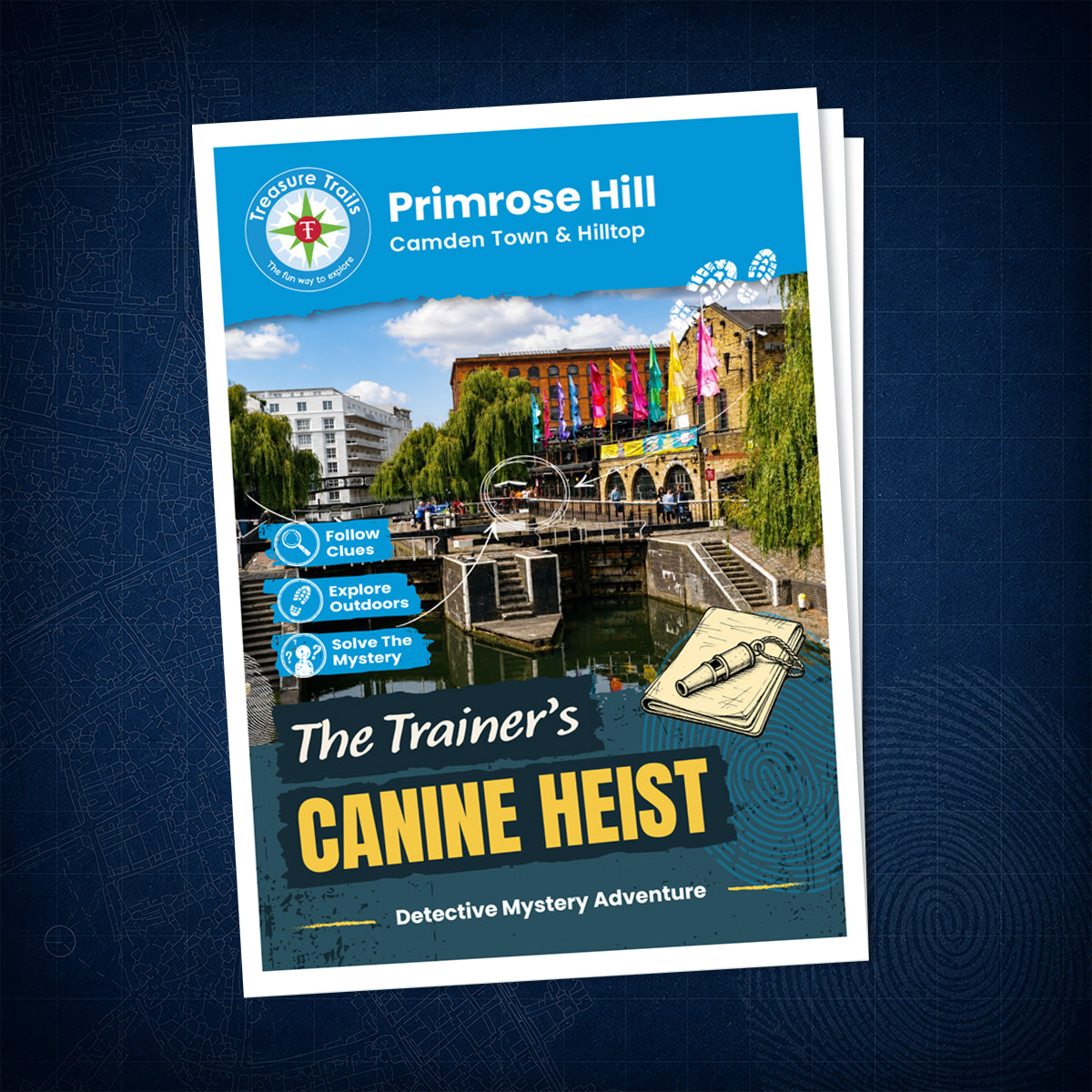 Primrose Hill - Camden Town & Hilltop Treasure Trail - front cover