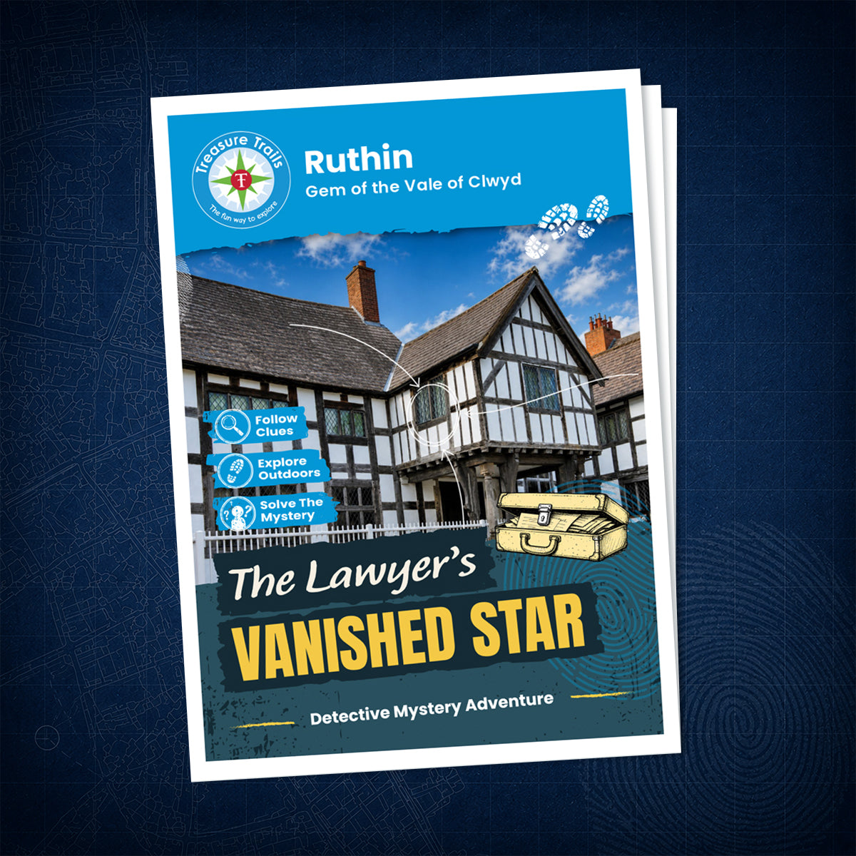 Ruthin - Gem of the Vale of Clwyd Treasure Trail - front cover