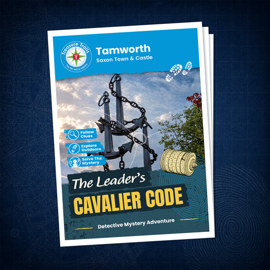 Tamworth - Saxon Town & Castle Treasure Trail - front cover