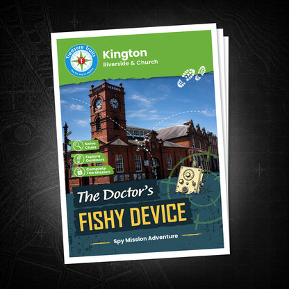 Kington - Riverside & Church Treasure Trail - front cover