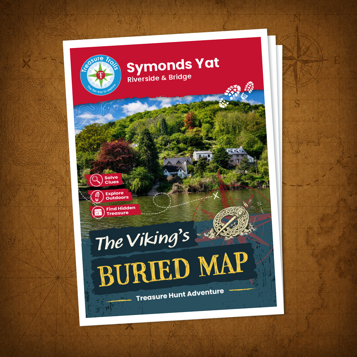 Symonds Yat - Riverside & Bridge Treasure Trail - front cover