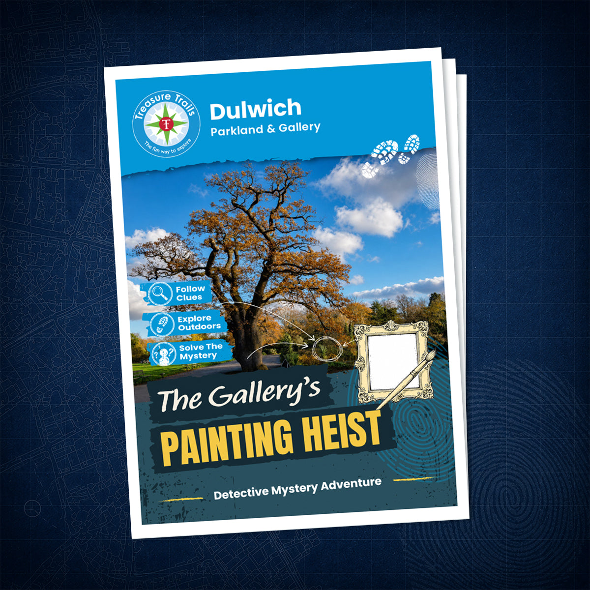 Dulwich - Parkland & Gallery Treasure Trail - front cover