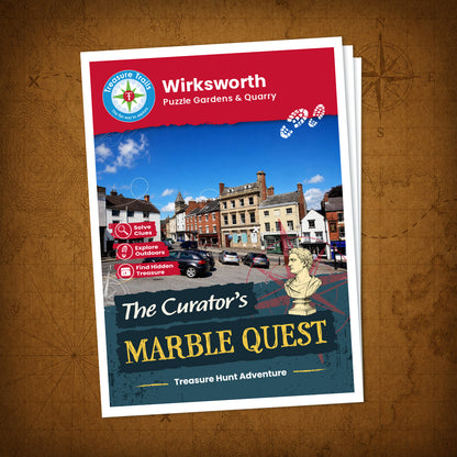 Wirksworth - Puzzle Gardens & Quarry Treasure Trail - front cover