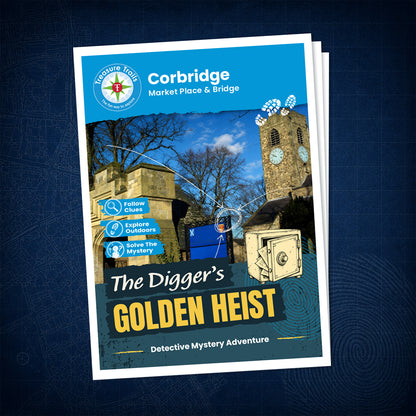 Corbridge - Market Place & Bridge Treasure Trail - front cover