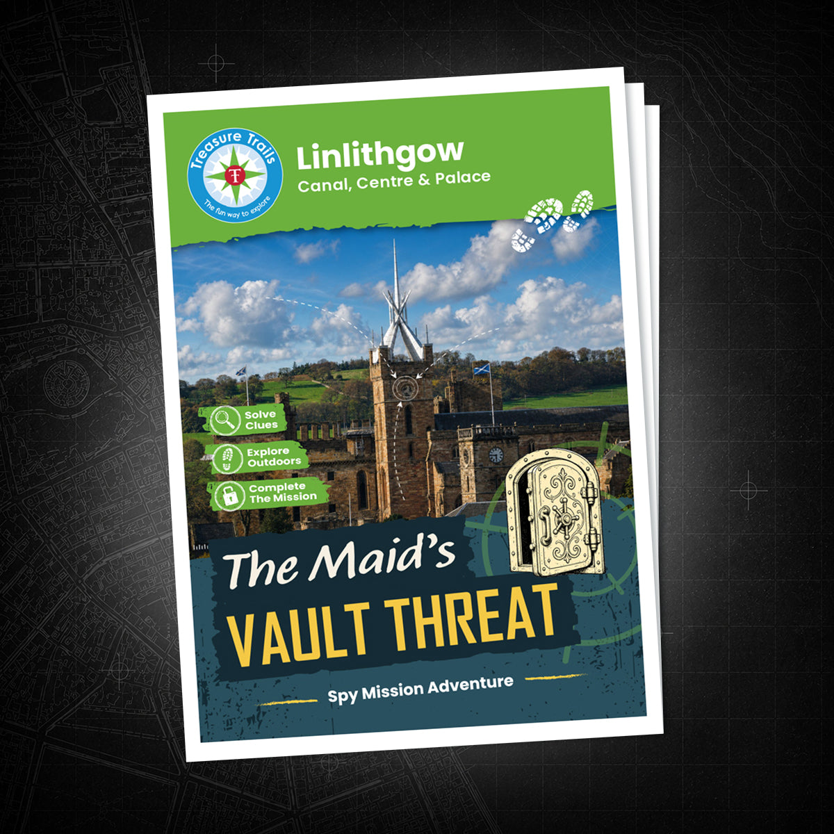 Linlithgow - Canal, Centre & Palace Treasure Trail - front cover