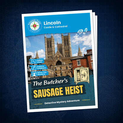 Lincoln - Castle & Cathedral Treasure Trail - front cover