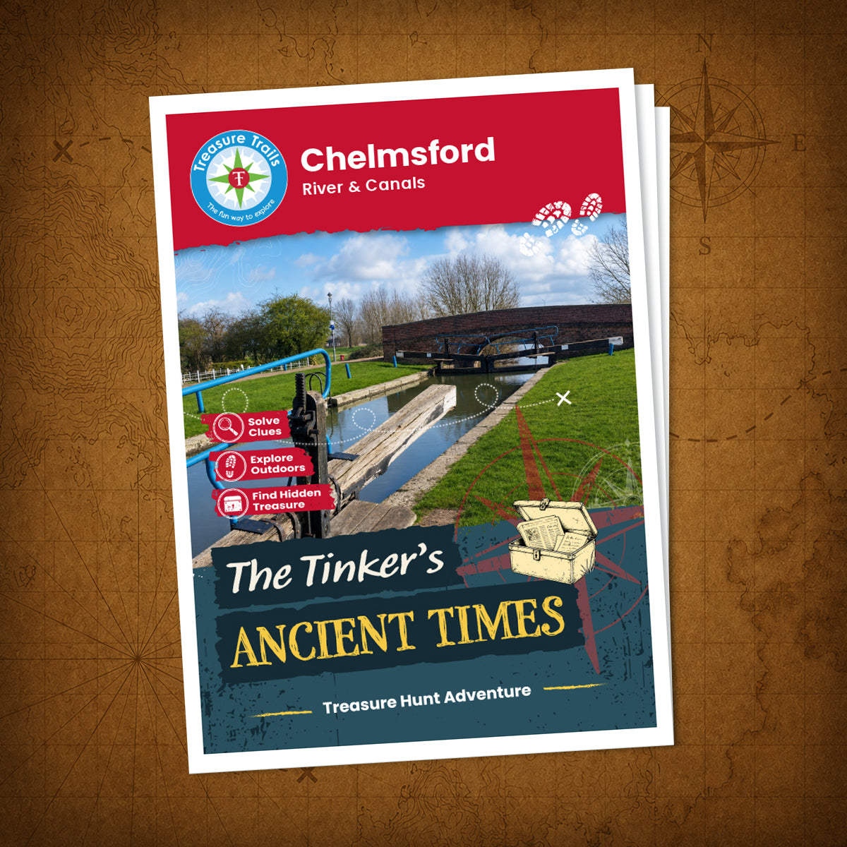 Chelmsford - River & Canals Treasure Trail - front cover