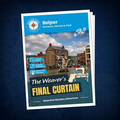 Belper - Gardens, Market & Park Treasure Trail - front cover