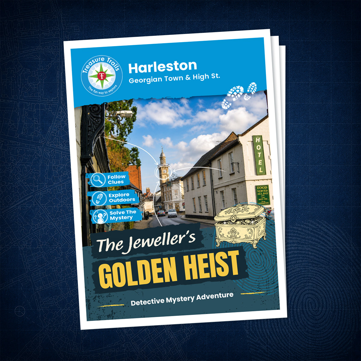 Harleston - Georgian Town & High St. Treasure Trail - front cover