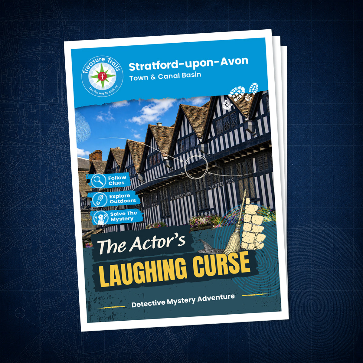 Stratford-upon-Avon - Town & Canal Basin Treasure Trail - front cover