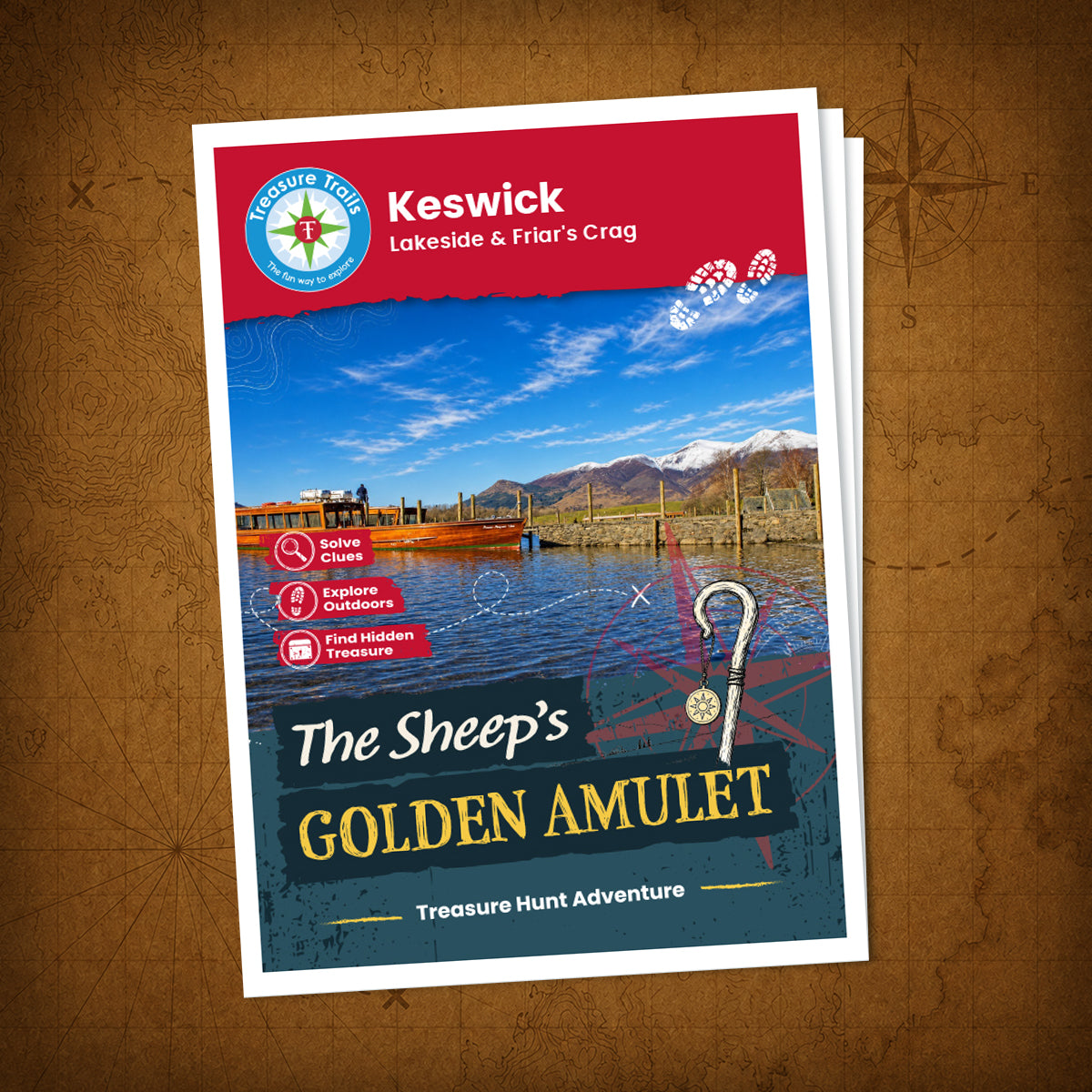 Keswick - Lakeside & Friar's Crag Treasure Trail - front cover