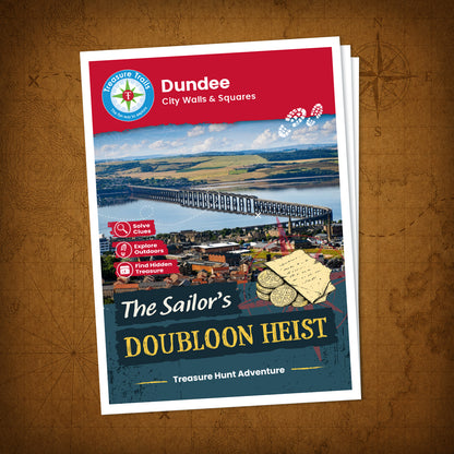Dundee - City Walls & Squares Treasure Trail - front cover