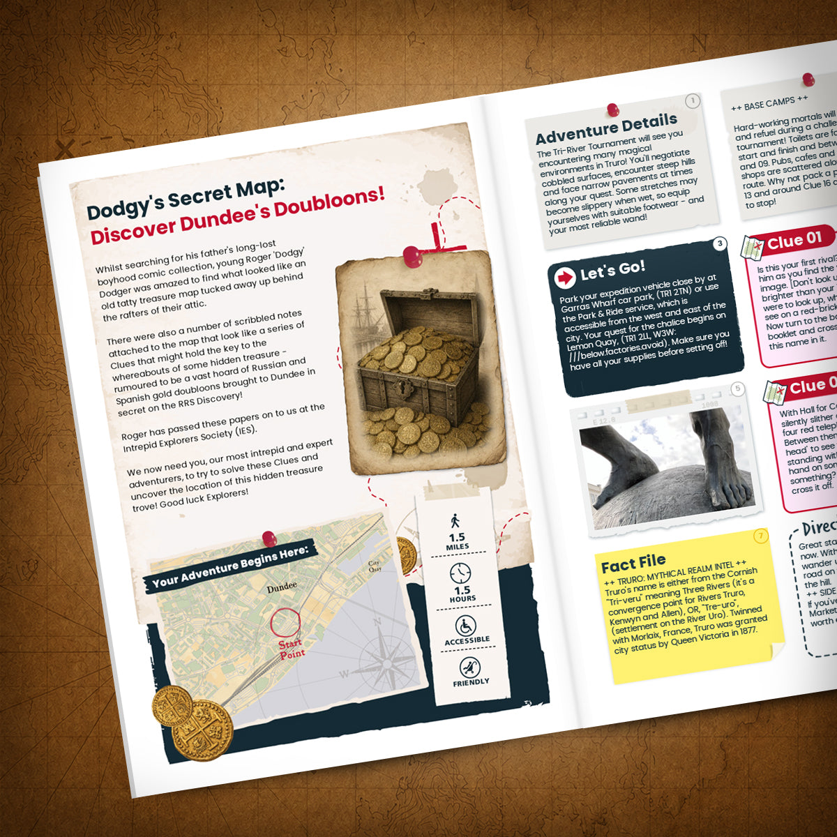 Dundee - City Walls & Squares Treasure Trail - story page