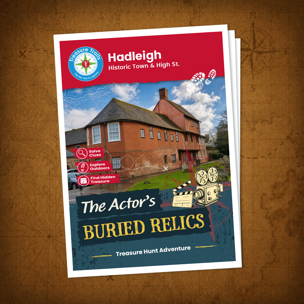 Hadleigh - Historic Town & High St. Treasure Trail - front cover