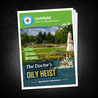 Lichfield - Heart & Cathedral Close Treasure Trail - front cover