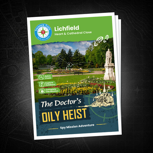 Lichfield - Heart & Cathedral Close Treasure Trail - front cover