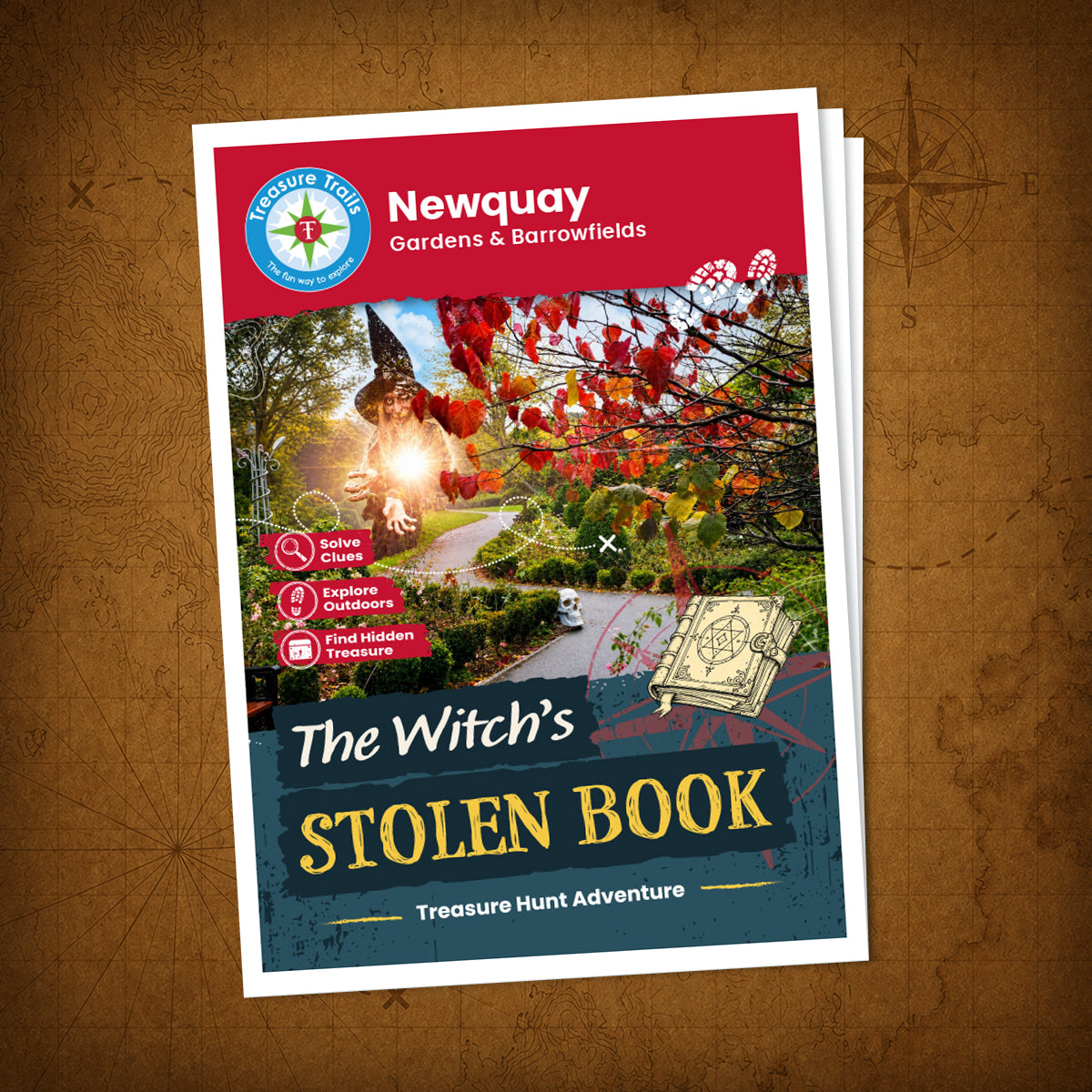 Newquay - Gardens & Barrowfields Treasure Trail - front cover