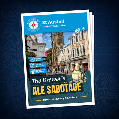 St Austell - Market Town & River Treasure Trail - front cover