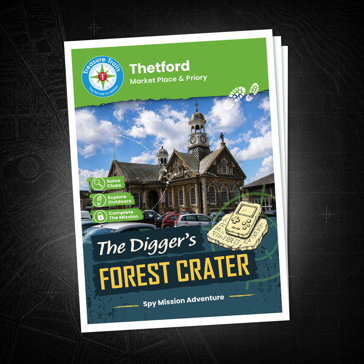 Thetford - Market Place & Priory Treasure Trail - front cover