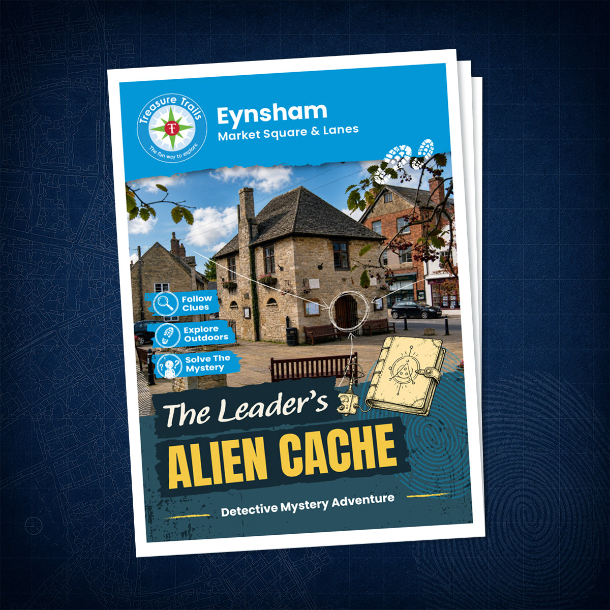 Eynsham - Market Square & Lanes Treasure Trail - front cover