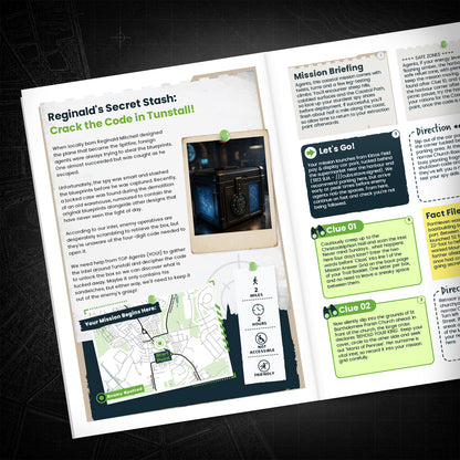 Tunstall - Park, Church & Towers Treasure Trail - story page