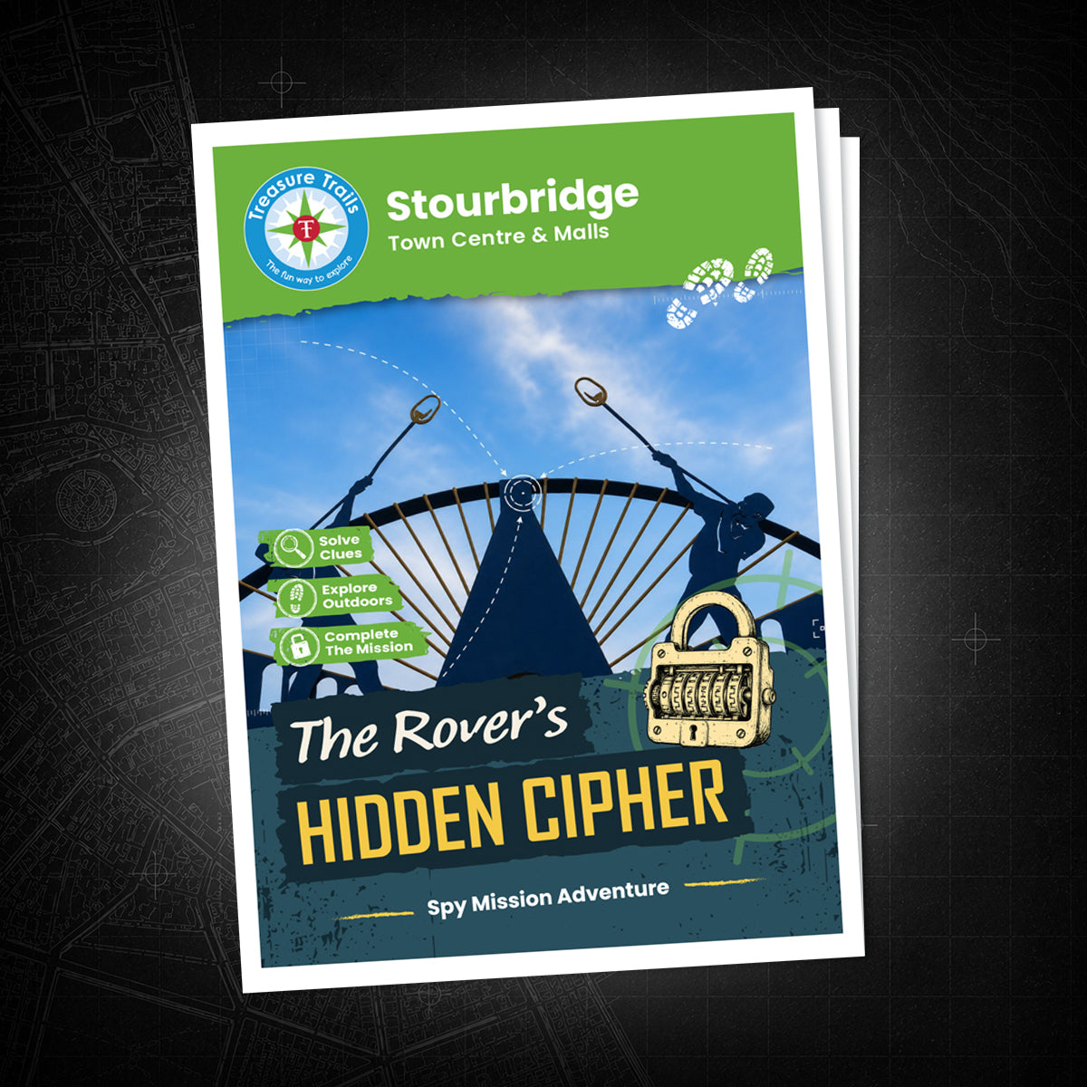 Stourbridge - Town Centre & Malls Treasure Trail - front cover
