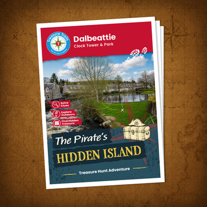 Dalbeattie - Clock Tower & Park Treasure Trail - front cover