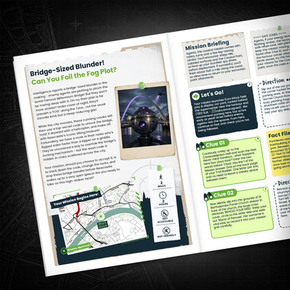 Newcastle - Millennium Bridge Treasure Trail - story page
