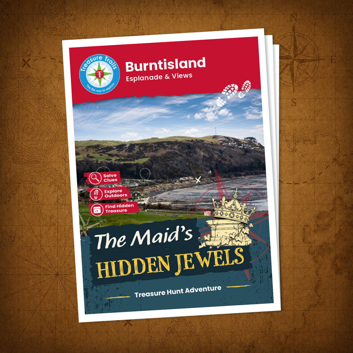 Burntisland - Esplanade & Views Treasure Trail - front cover