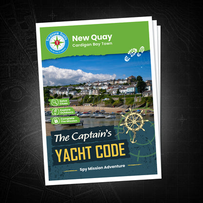 New Quay - Cardigan Bay Town Treasure Trail - front cover
