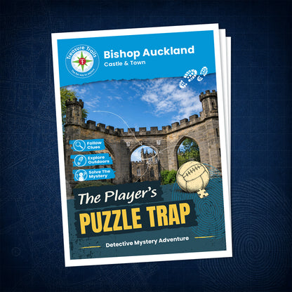 Bishop Auckland - Castle & Town Treasure Trail - front cover