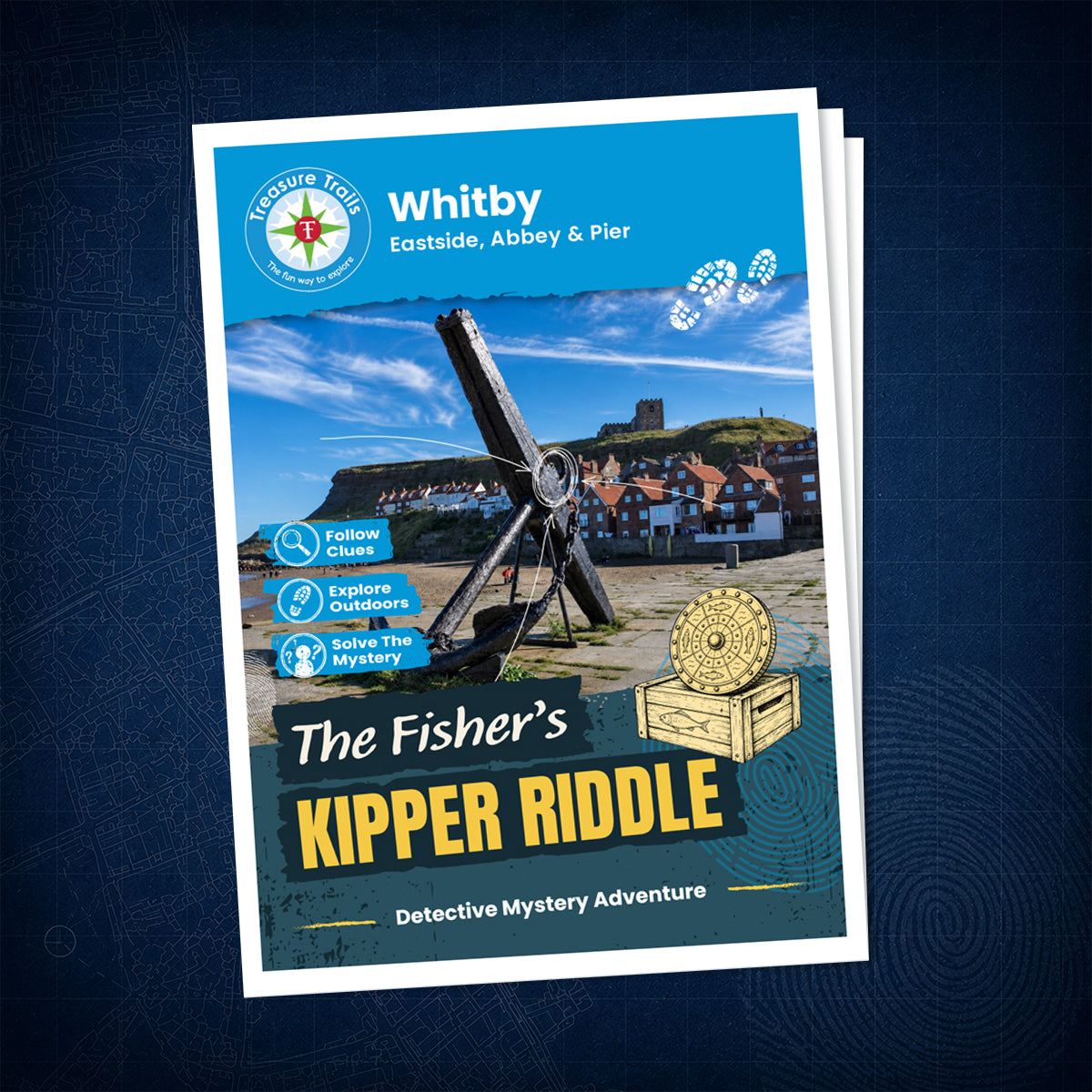 Whitby - Eastside, Abbey & Pier Treasure Trail - front cover
