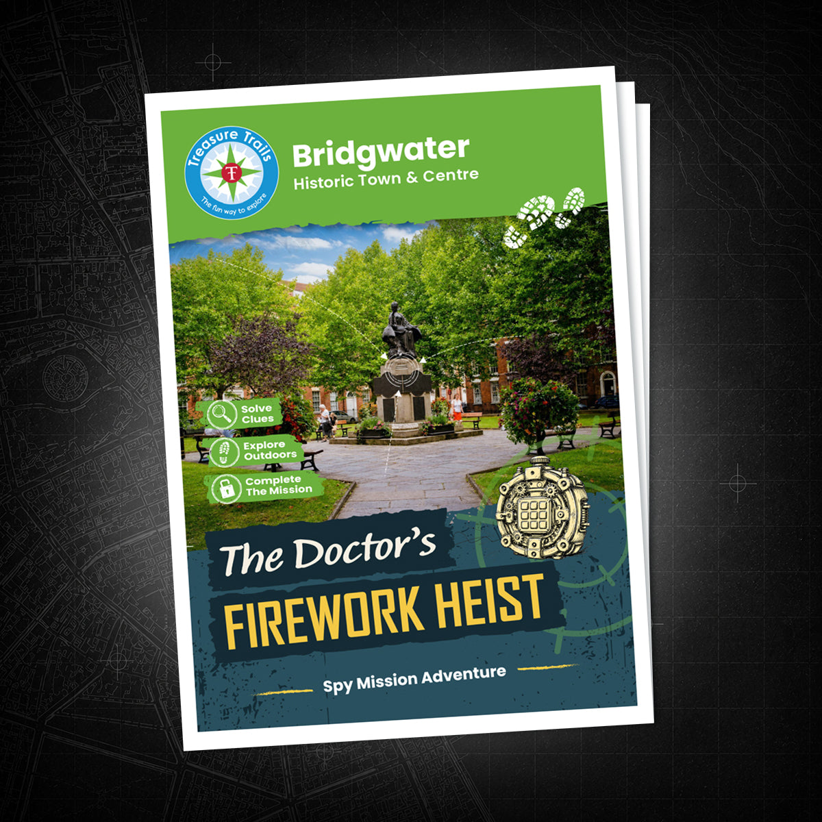 Bridgwater - Historic Town & Centre Treasure Trail - front cover