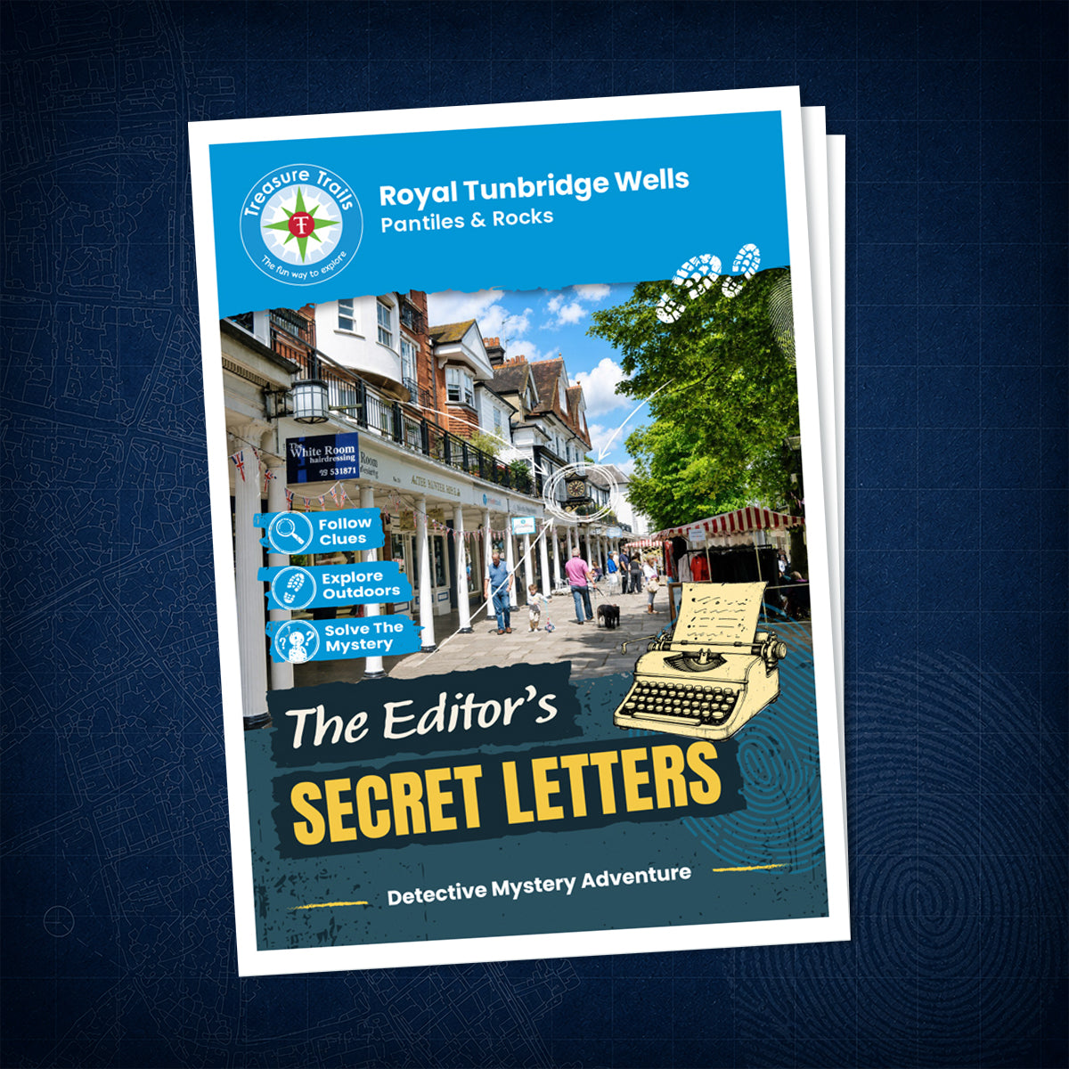 Royal Tunbridge Wells - Pantiles & Rocks Treasure Trail - front cover