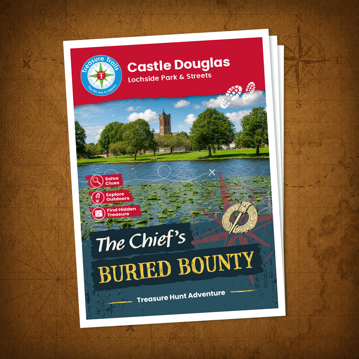 Castle Douglas - Lochside Park & Streets Treasure Trail - front cover