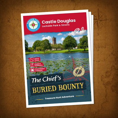 Castle Douglas - Lochside Park & Streets Treasure Trail - front cover