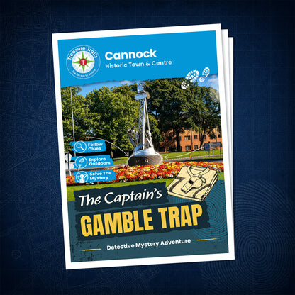 Cannock - Historic Town & Centre Treasure Trail - front cover