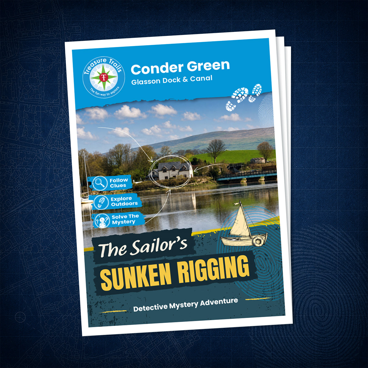 Conder Green - Glasson Dock & Canal Treasure Trail - front cover