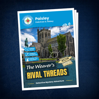 Paisley - Oakshaw & Abbey Treasure Trail - front cover