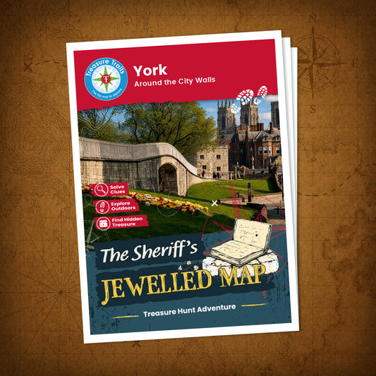 York - Around the City Walls Treasure Trail - front cover