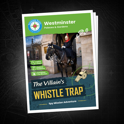 Westminster - Palaces & Gardens Treasure Trail - front cover
